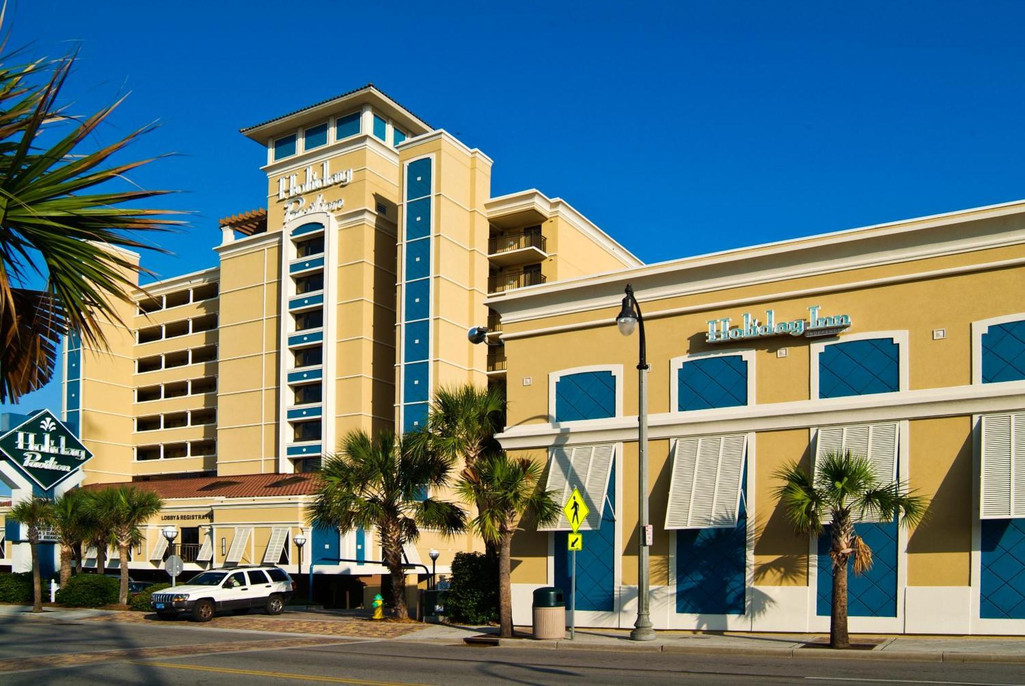 Holiday Pavilion Resort On The Boardwalk Myrtle Beach Exteriör bild