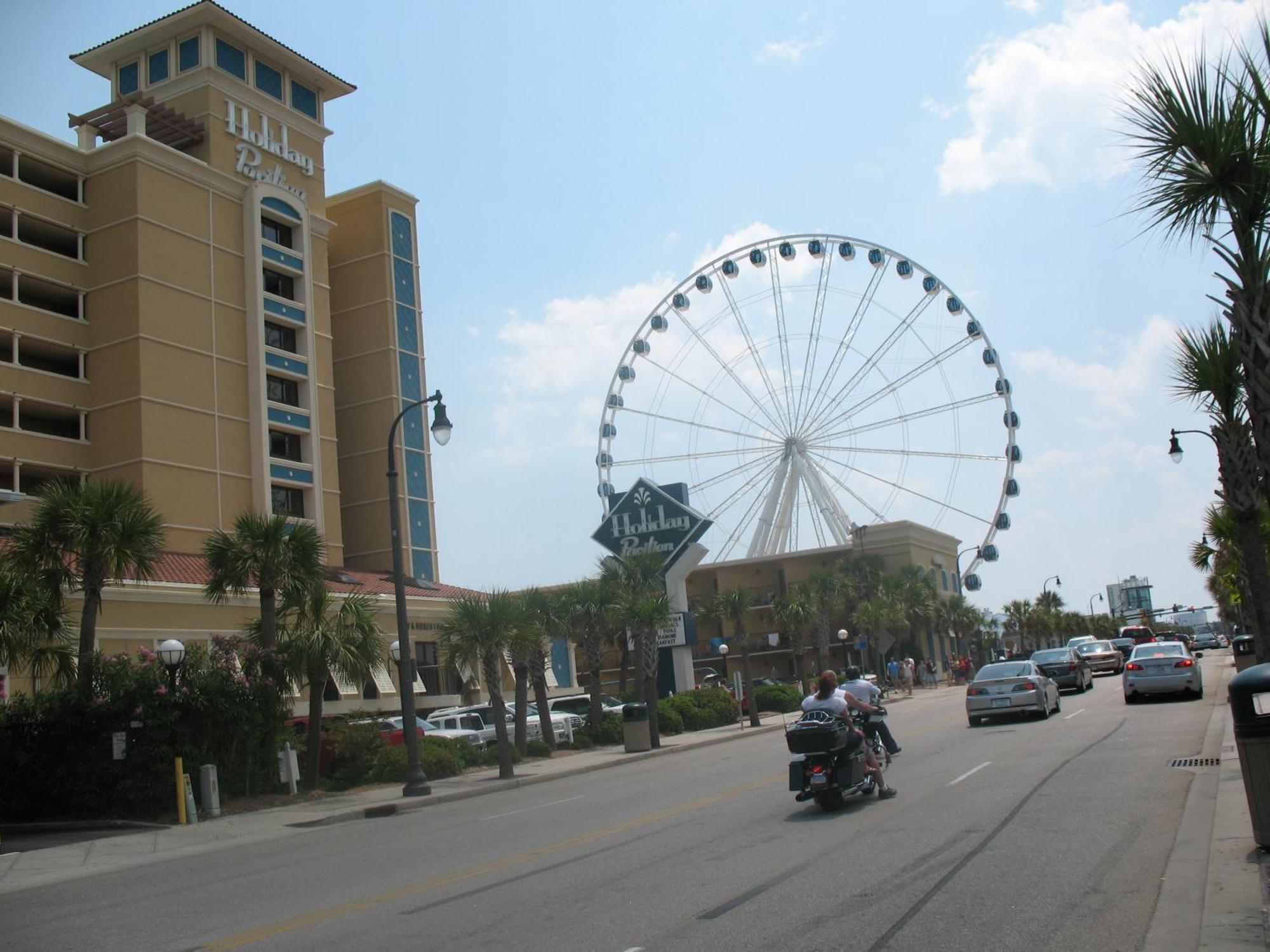 Holiday Pavilion Resort On The Boardwalk Myrtle Beach Exteriör bild