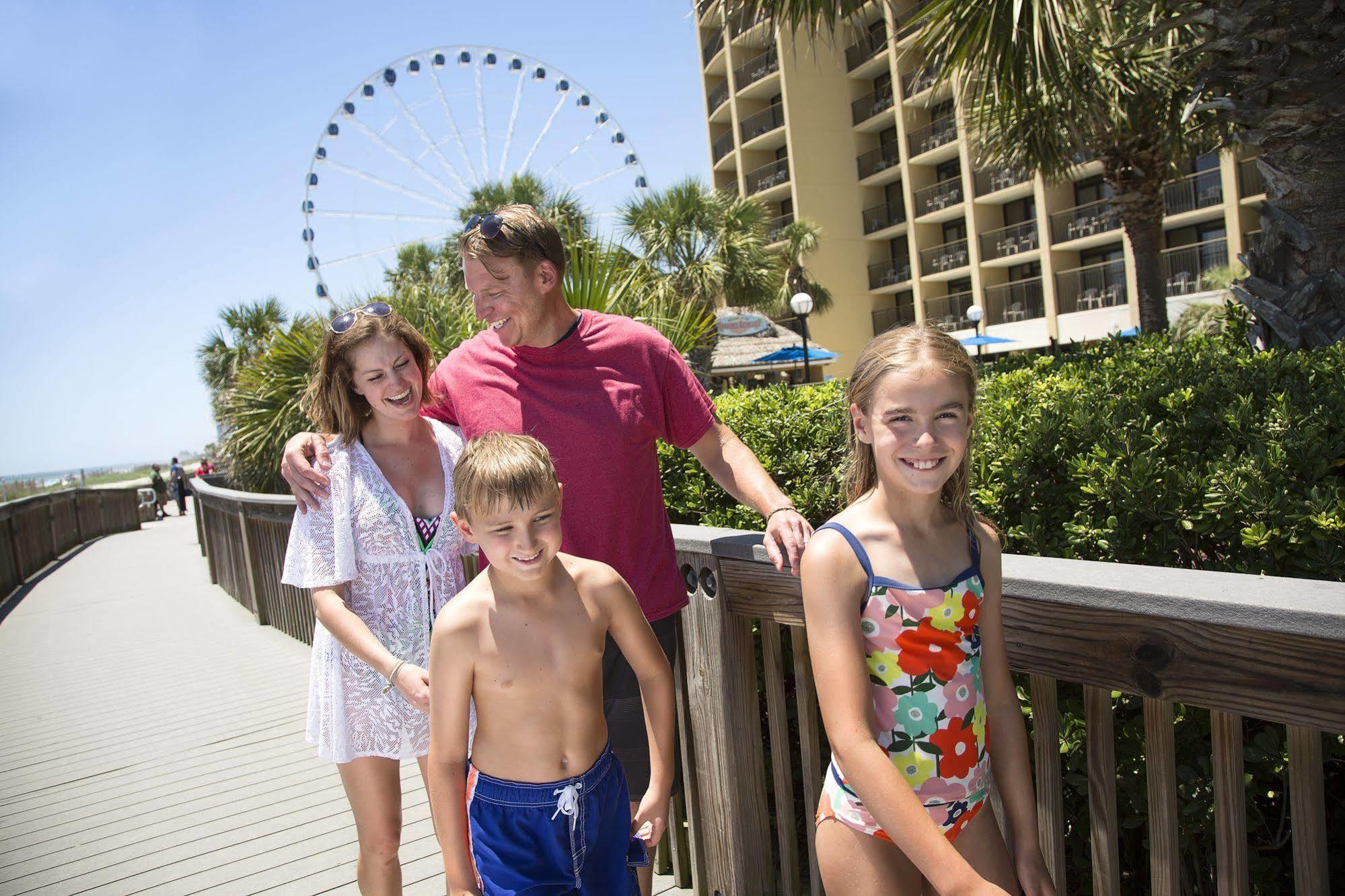 Holiday Pavilion Resort On The Boardwalk Myrtle Beach Exteriör bild